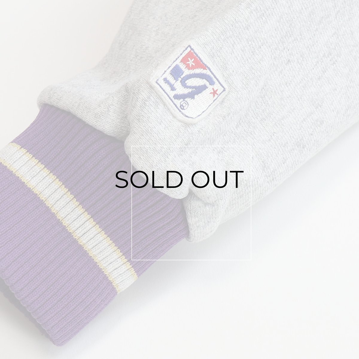 画像9: 80's The Game EMBROIDERED 2-TONE CREW NECK HEAVY SWEAT "Washington" "MADE IN USA" (9)