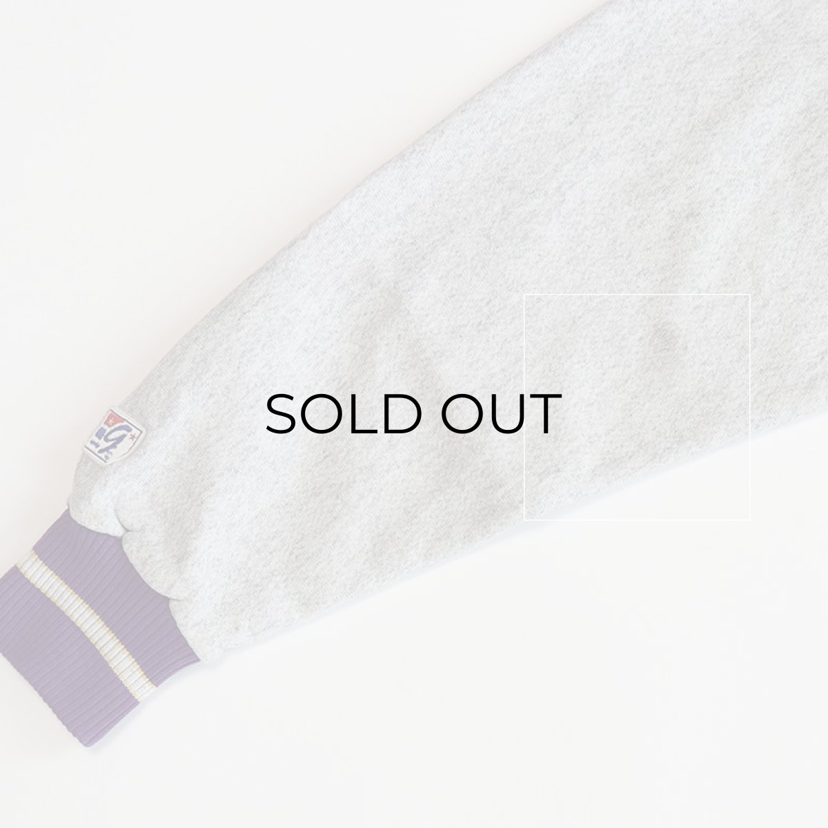 画像8: 80's The Game EMBROIDERED 2-TONE CREW NECK HEAVY SWEAT "Washington" "MADE IN USA" (8)