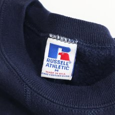 画像6: 90's RUSSELL PRINT CREW NECK SWEAT "HANOVER AREA TENNIS" "MADE IN USA" (6)