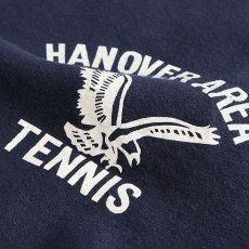 画像7: 90's RUSSELL PRINT CREW NECK SWEAT "HANOVER AREA TENNIS" "MADE IN USA" (7)