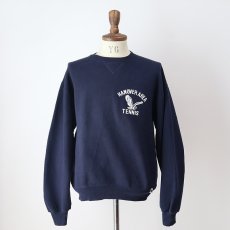 画像12: 90's RUSSELL PRINT CREW NECK SWEAT "HANOVER AREA TENNIS" "MADE IN USA" (12)