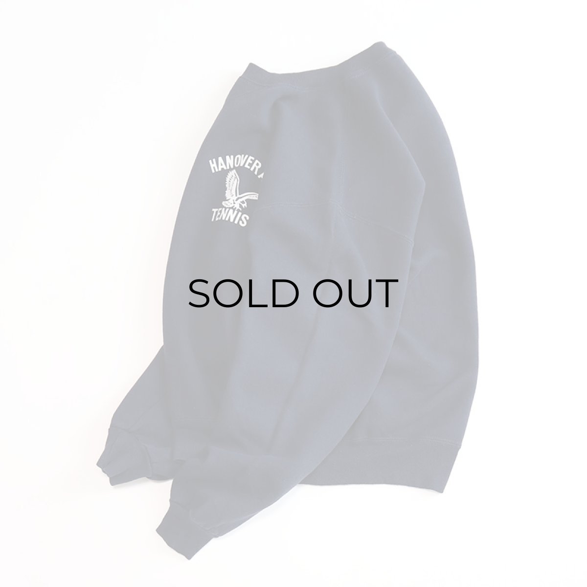 画像2: 90's RUSSELL PRINT CREW NECK SWEAT "HANOVER AREA TENNIS" "MADE IN USA" (2)