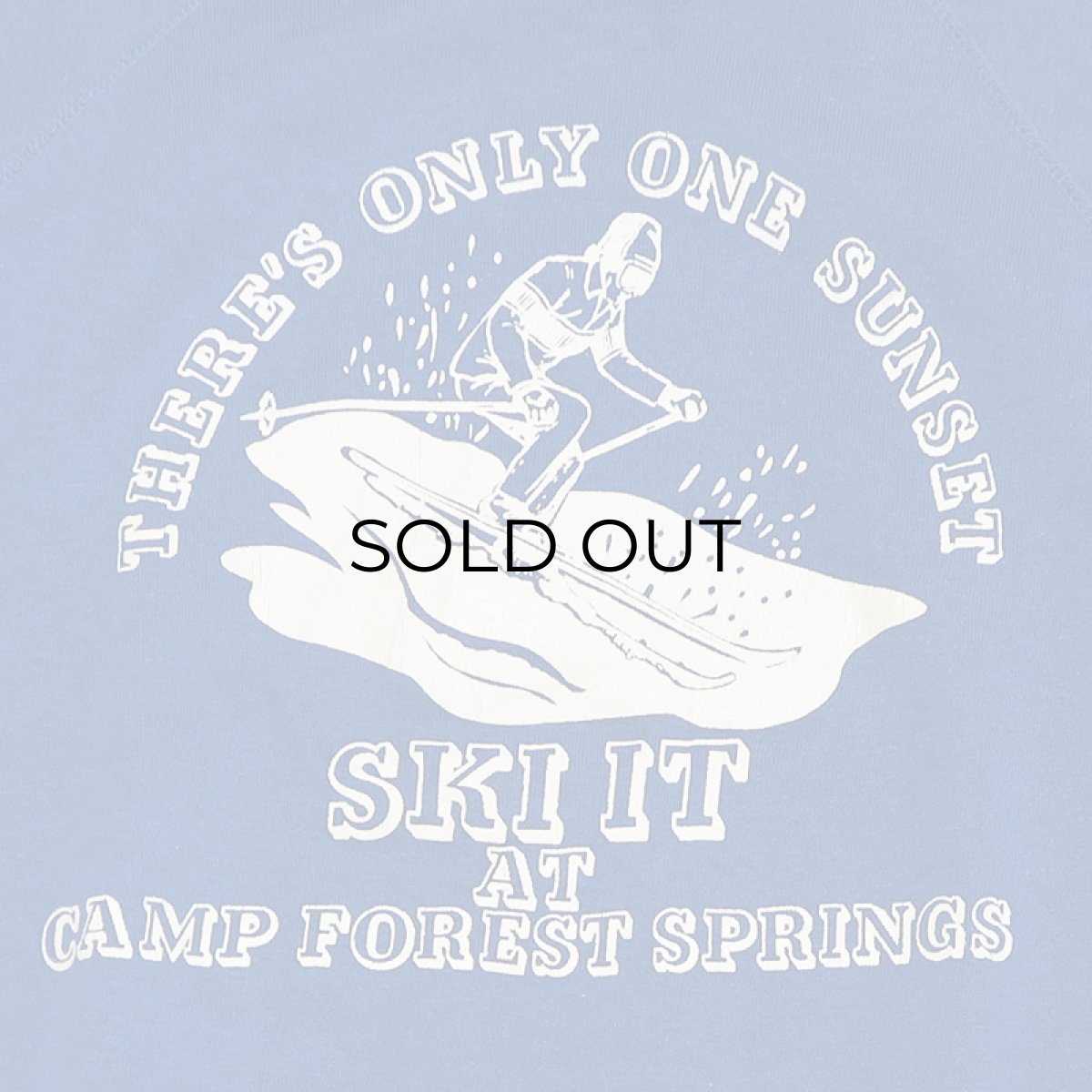 画像6: 80's Velva Sheen PRINT CREW NECK SWEAT "THERE'S ONLY ONE SUNSET" "MADE IN USA" (6)