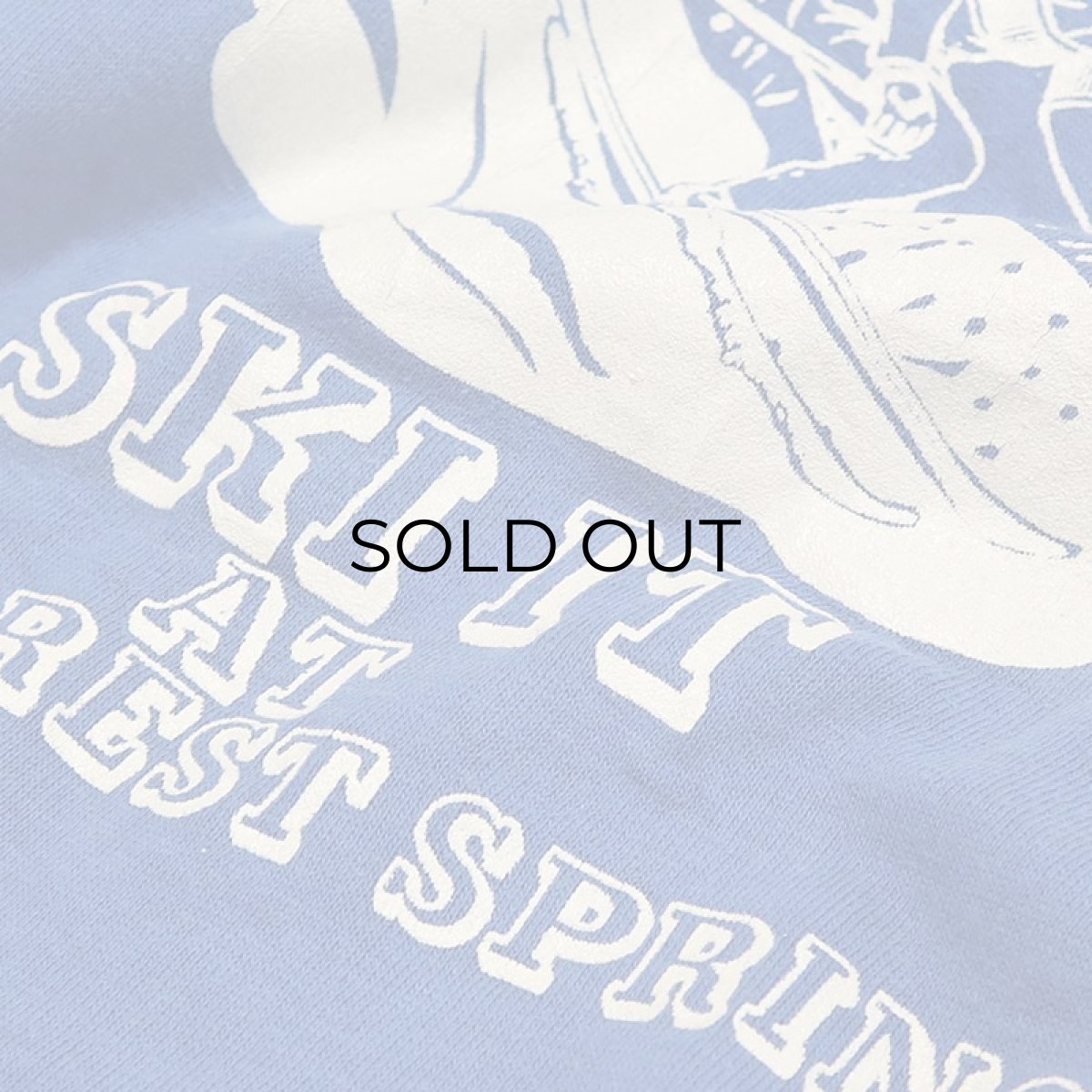 画像8: 80's Velva Sheen PRINT CREW NECK SWEAT "THERE'S ONLY ONE SUNSET" "MADE IN USA" (8)