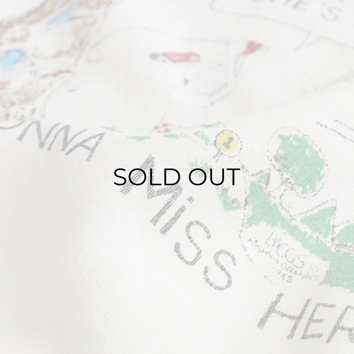 画像8: 80's FRUIT OF THE LOOM PRINT CREW NECK SWEAT "GOLFING" "MADE IN USA" (8)