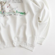 画像5: 80's FRUIT OF THE LOOM PRINT CREW NECK SWEAT "GOLFING" "MADE IN USA" (5)