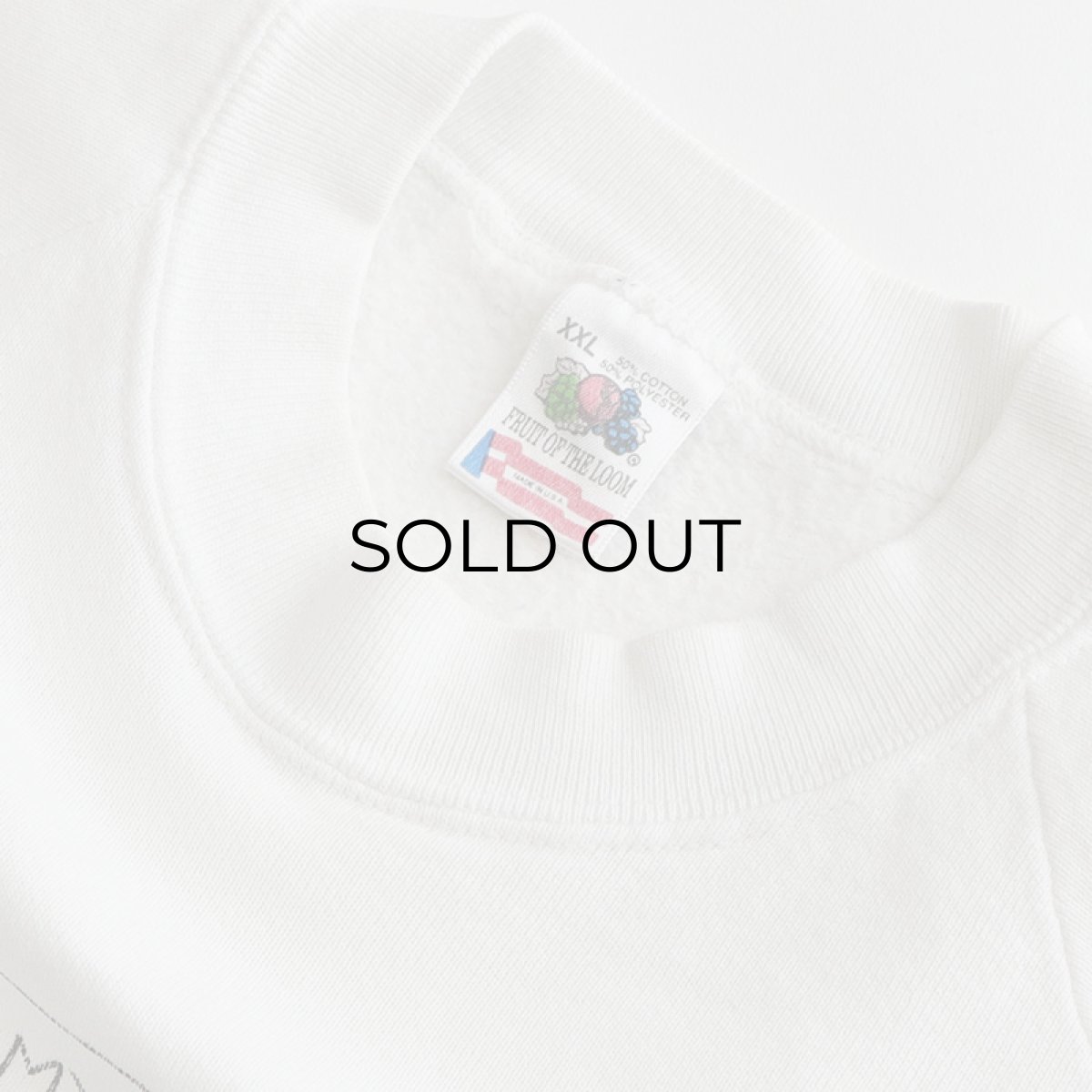 画像6: 80's FRUIT OF THE LOOM PRINT CREW NECK SWEAT "GOLFING" "MADE IN USA" (6)