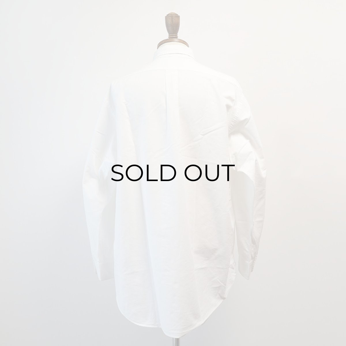 画像15: 90's Ralph Lauren WHITE COTTON OXFORD B/D SHIRT (15)