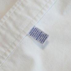 画像9: 90's Ralph Lauren WHITE COTTON OXFORD B/D SHIRT (9)