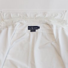 画像10: 90's Ralph Lauren WHITE COTTON OXFORD B/D SHIRT (10)