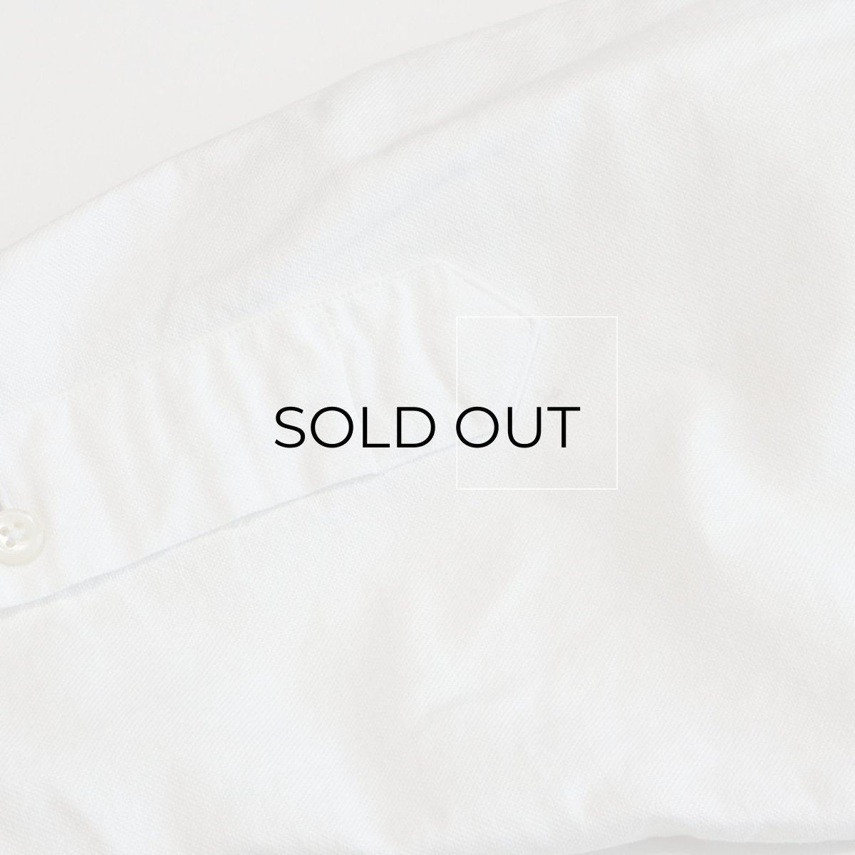 画像12: 90's Ralph Lauren WHITE COTTON OXFORD B/D SHIRT (12)