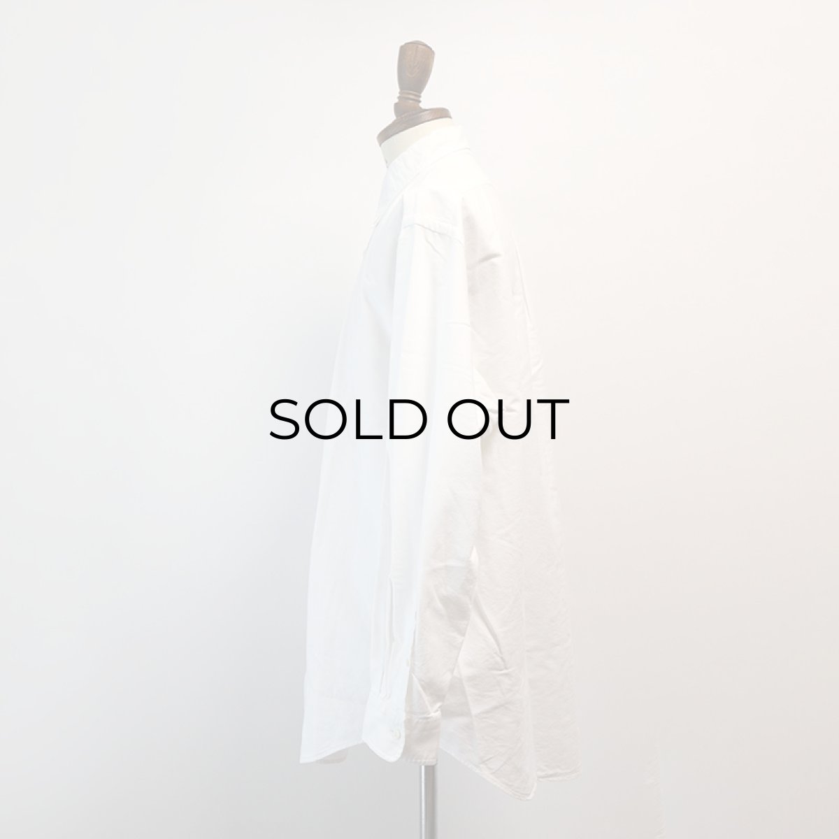 画像14: 90's Ralph Lauren WHITE COTTON OXFORD B/D SHIRT (14)