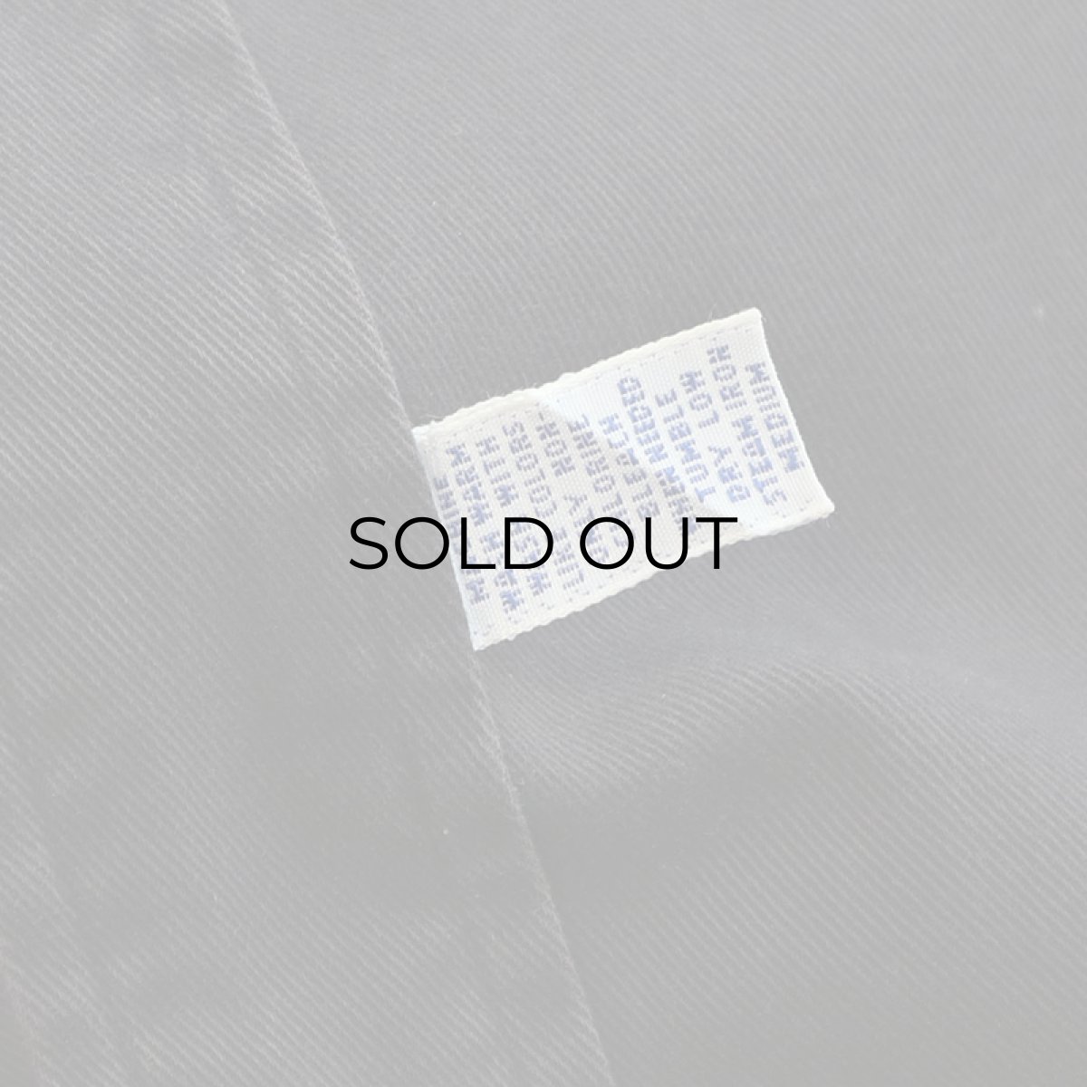 画像8: 90's Ralph Lauren BLACK COTTON TWILL B/D SHIRT (8)