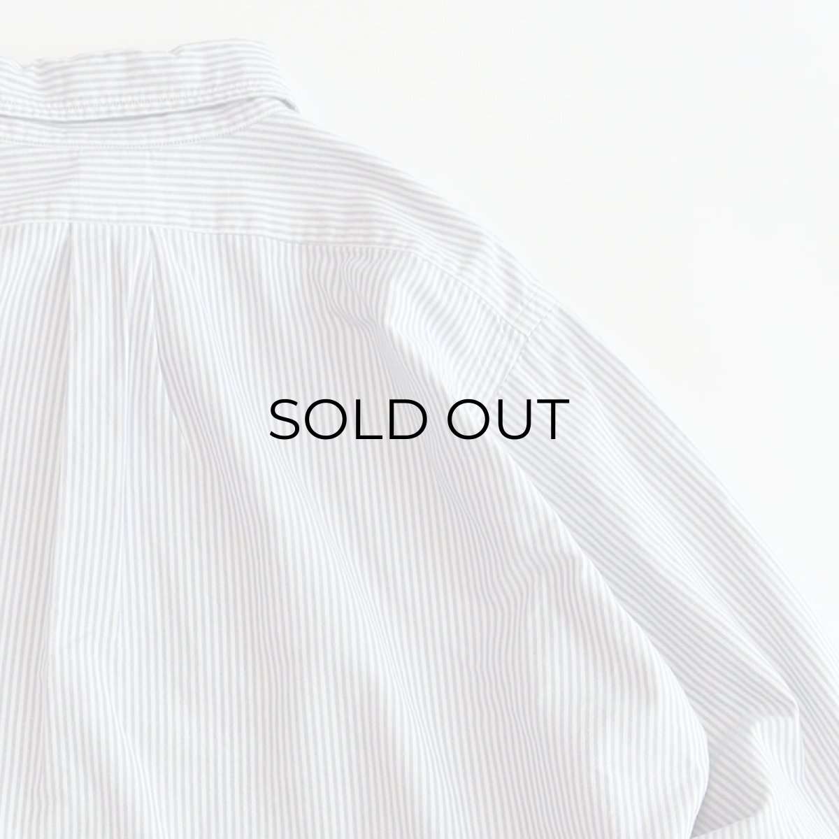 画像7: 90's Brooks Brothers SUPIMA COTTON OXFORD STRIPE B/D SHIRT "MADE IN USA" (7)