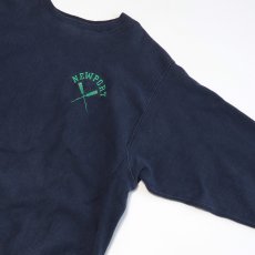 画像3: 90's Champion REVERSE WEAVE EMBROIDERED CREW NECK SWEAT  "NEWPORT" "MADE IN USA" (3)