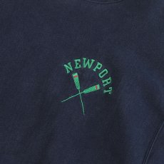 画像6: 90's Champion REVERSE WEAVE EMBROIDERED CREW NECK SWEAT  "NEWPORT" "MADE IN USA" (6)