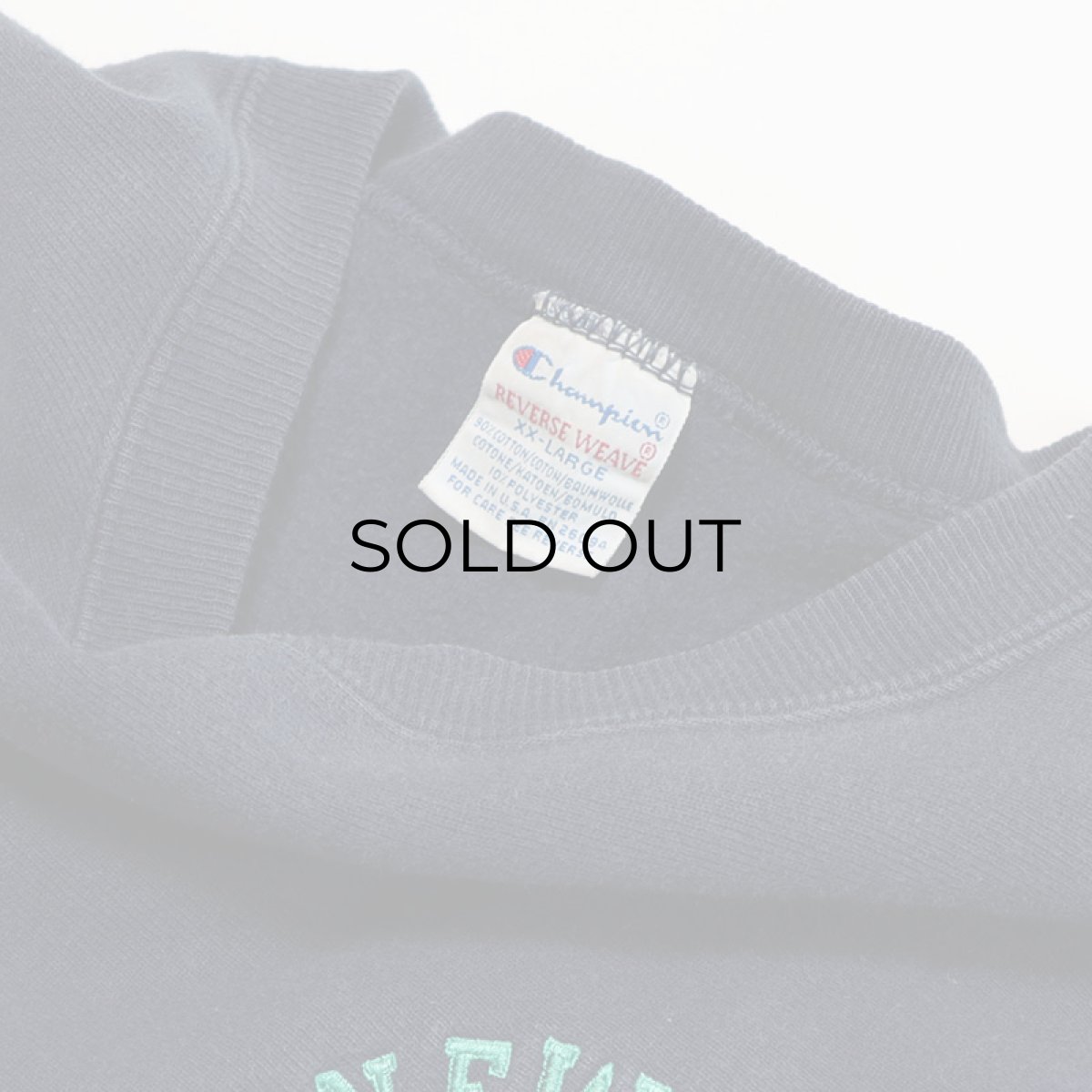 画像5: 90's Champion REVERSE WEAVE EMBROIDERED CREW NECK SWEAT  "NEWPORT" "MADE IN USA" (5)