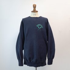 画像10: 90's Champion REVERSE WEAVE EMBROIDERED CREW NECK SWEAT  "NEWPORT" "MADE IN USA" (10)