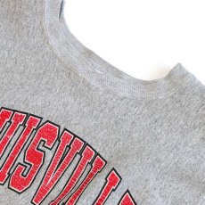 画像5: 80's Hanes REVERSE WEAVE style PRINT CREW NECK SWEAT  "LOUISVILLE CARDINALS" "MADE IN USA" (5)