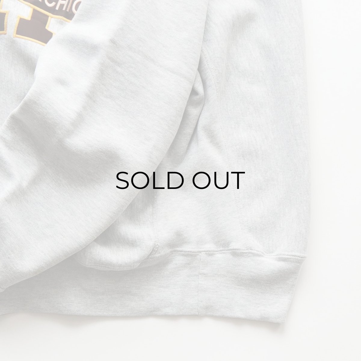 画像7: 80's mvp REVERSE WEAVE style LETTERED CREW NECK SWEAT  "WMU" "MADE IN USA" (7)