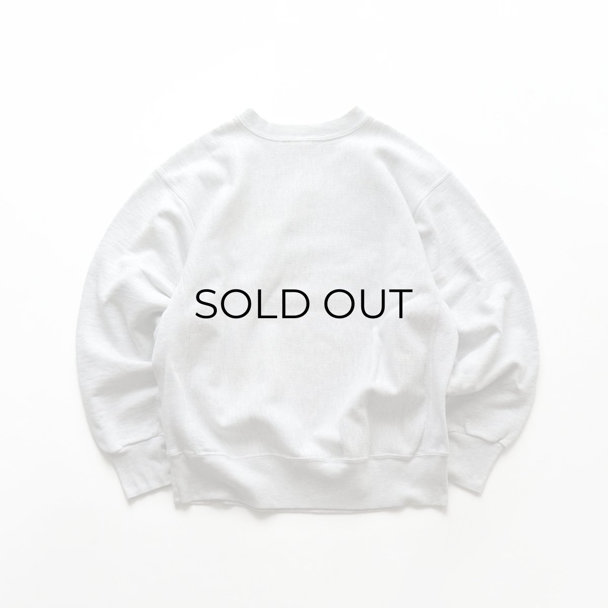 画像2: 90's Midwest Embroidery REVERSE WEAVE style PRINT CREW NECK SWEAT  "NOTRE DAME" "MADE IN USA" (2)