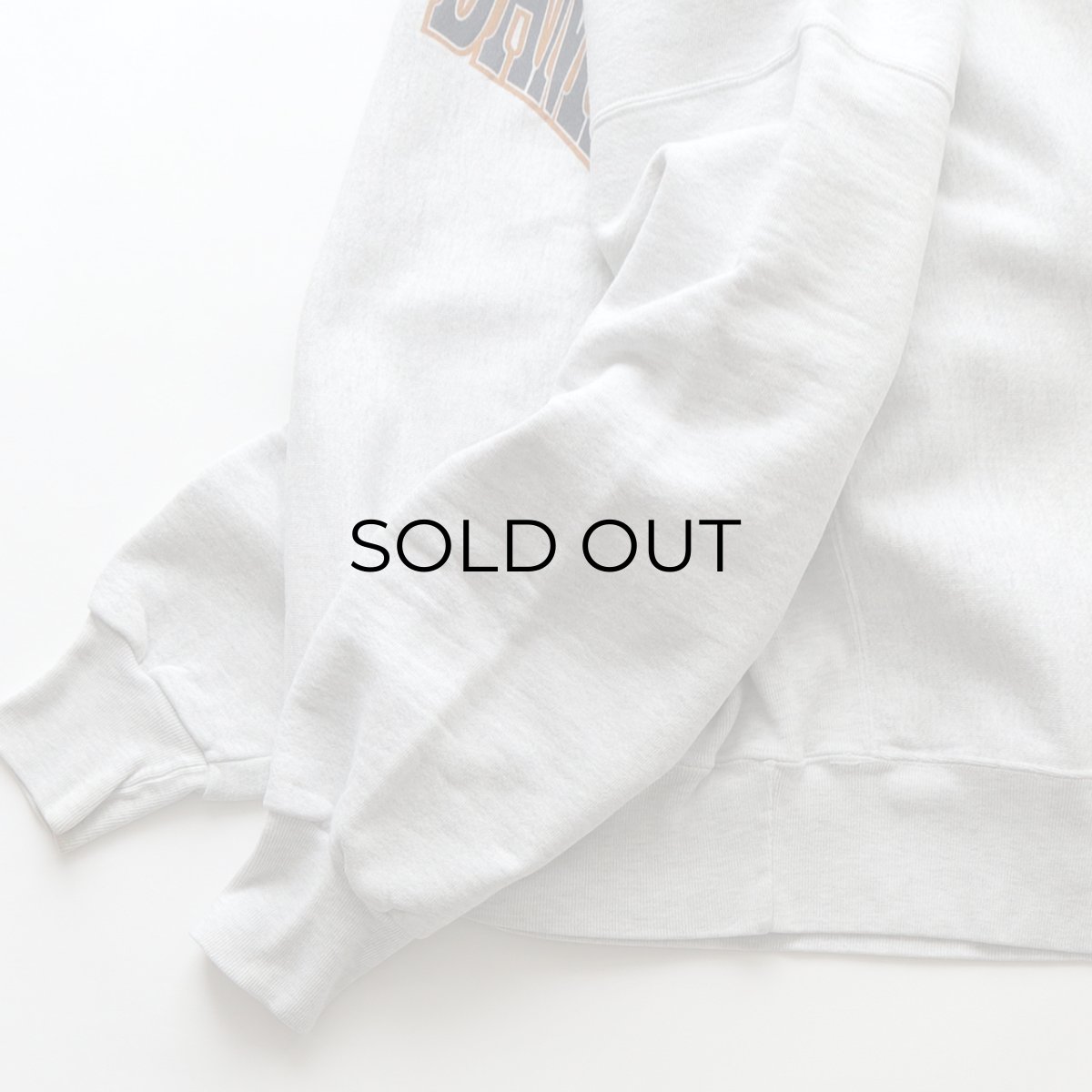 画像5: 90's Midwest Embroidery REVERSE WEAVE style PRINT CREW NECK SWEAT  "NOTRE DAME" "MADE IN USA" (5)