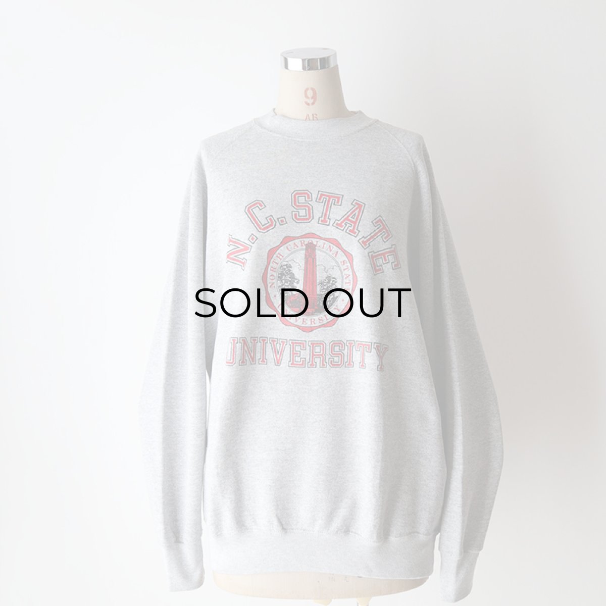 画像13: 〜90's SOFFE SWEATS PRINT CREW NECK SWEAT "N.C. STATE UNIVERSITY" "MADE IN USA" (13)