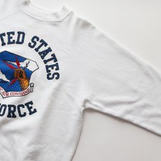 画像3: 〜80's ARTEX PRINT CREW NECK SWEAT "UNITED STATES AIR FORCE" "MADE IN USA" (3)