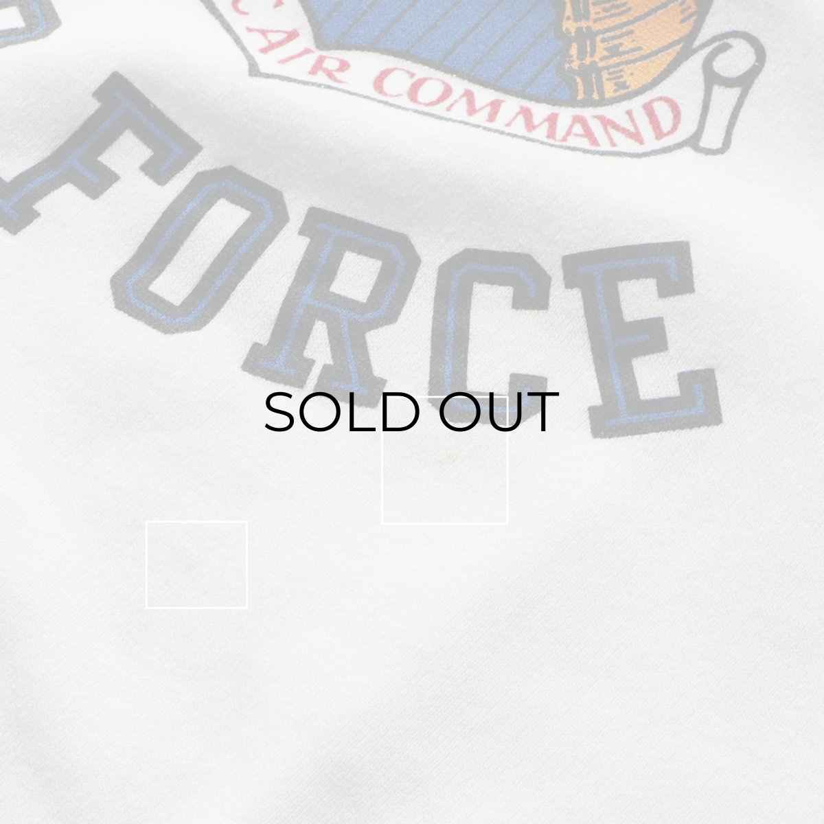 画像9: 〜80's ARTEX PRINT CREW NECK SWEAT "UNITED STATES AIR FORCE" "MADE IN USA" (9)