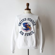 画像12: 〜80's ARTEX PRINT CREW NECK SWEAT "UNITED STATES AIR FORCE" "MADE IN USA" (12)