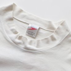 画像6: 90's SPEEDO COTTON W-PRINT MOCK NECK L/S TEE "MAKE THEM EAY WAKE" "MADE IN USA" (6)