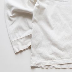 画像5: 90's SPEEDO COTTON W-PRINT MOCK NECK L/S TEE "MAKE THEM EAY WAKE" "MADE IN USA" (5)