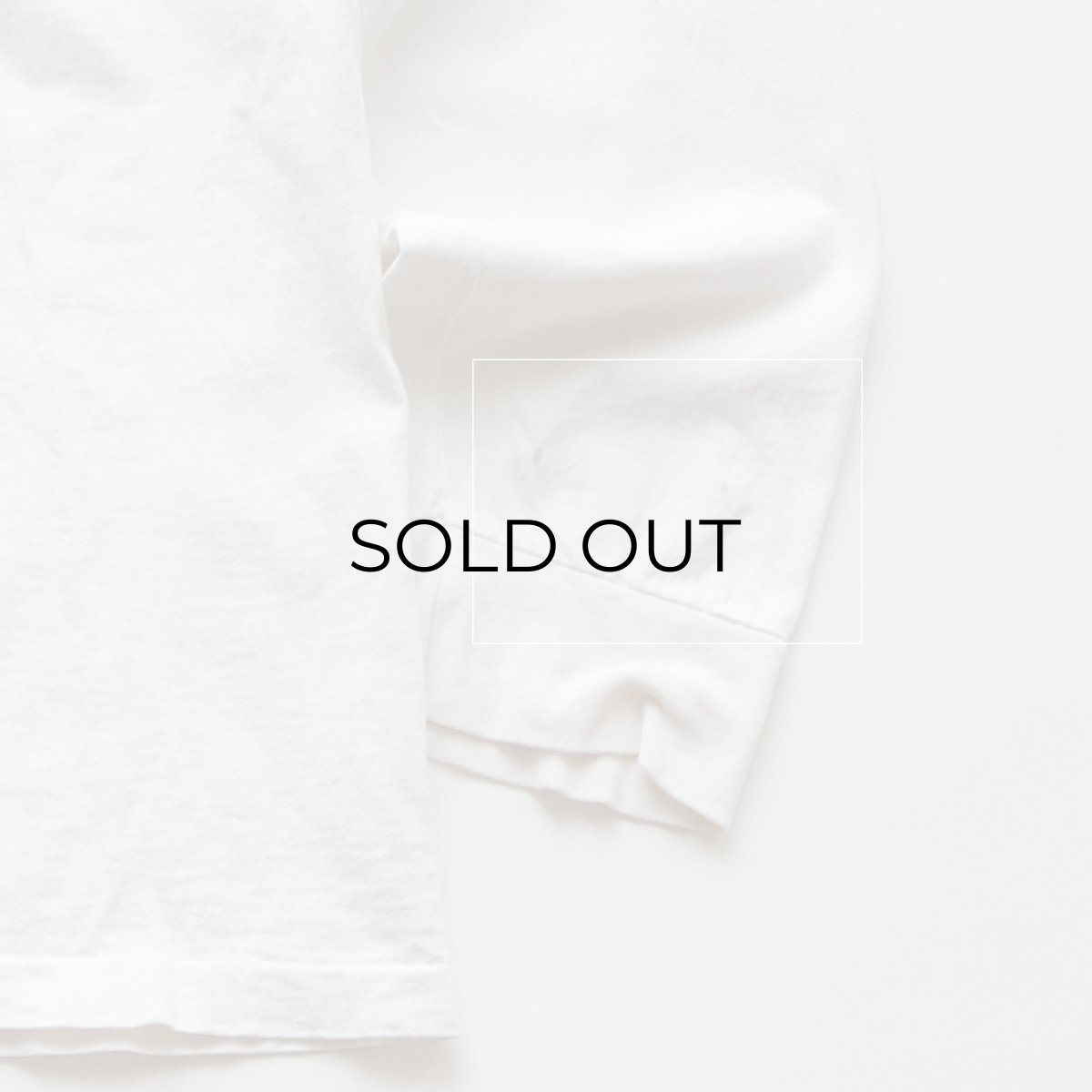 画像10: 90's SPEEDO COTTON W-PRINT MOCK NECK L/S TEE "MAKE THEM EAY WAKE" "MADE IN USA" (10)