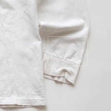 画像10: 90's SPEEDO COTTON W-PRINT MOCK NECK L/S TEE "MAKE THEM EAY WAKE" "MADE IN USA" (10)