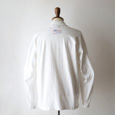 画像13: 〜00's Goodwear HEAVY COTTON W-PRINT MOCK NECK L/S TEE "WORLD CLASS" "MADE IN USA" (13)