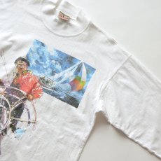 画像4: 〜00's Goodwear HEAVY COTTON W-PRINT MOCK NECK L/S TEE "WORLD CLASS" "MADE IN USA" (4)