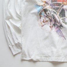画像5: 〜00's Goodwear HEAVY COTTON W-PRINT MOCK NECK L/S TEE "WORLD CLASS" "MADE IN USA" (5)