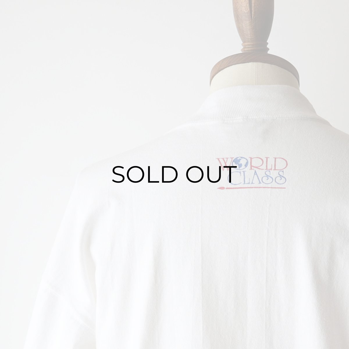 画像10: 〜00's Goodwear HEAVY COTTON W-PRINT MOCK NECK L/S TEE "WORLD CLASS" "MADE IN USA" (10)