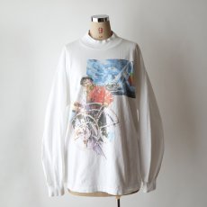 画像14: 〜00's Goodwear HEAVY COTTON W-PRINT MOCK NECK L/S TEE "WORLD CLASS" "MADE IN USA" (14)