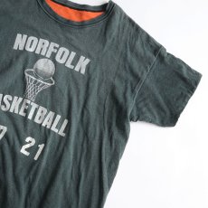 画像6: 70's Sport-T by STEDMAN COTTON PRINT S/S W-FACE TEE "NORFOLK BASKETBALL" 【X-Large】 (6)