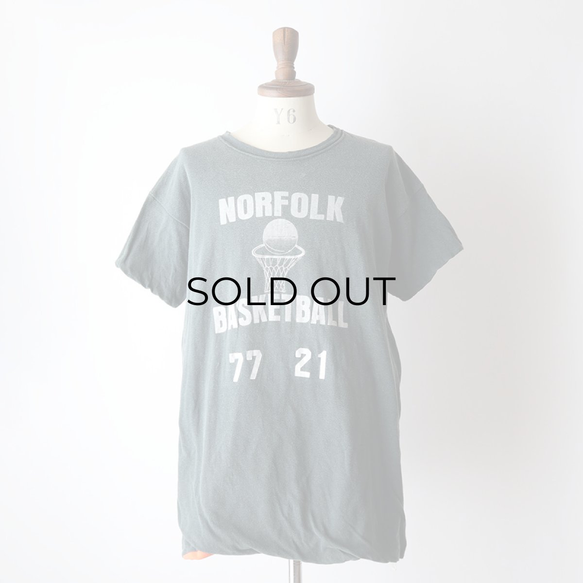 画像13: 70's Sport-T by STEDMAN COTTON PRINT S/S W-FACE TEE "NORFOLK BASKETBALL" 【X-Large】 (13)