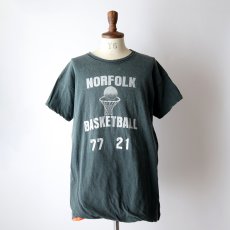 画像13: 70's Sport-T by STEDMAN COTTON PRINT S/S W-FACE TEE "NORFOLK BASKETBALL" 【X-Large】 (13)