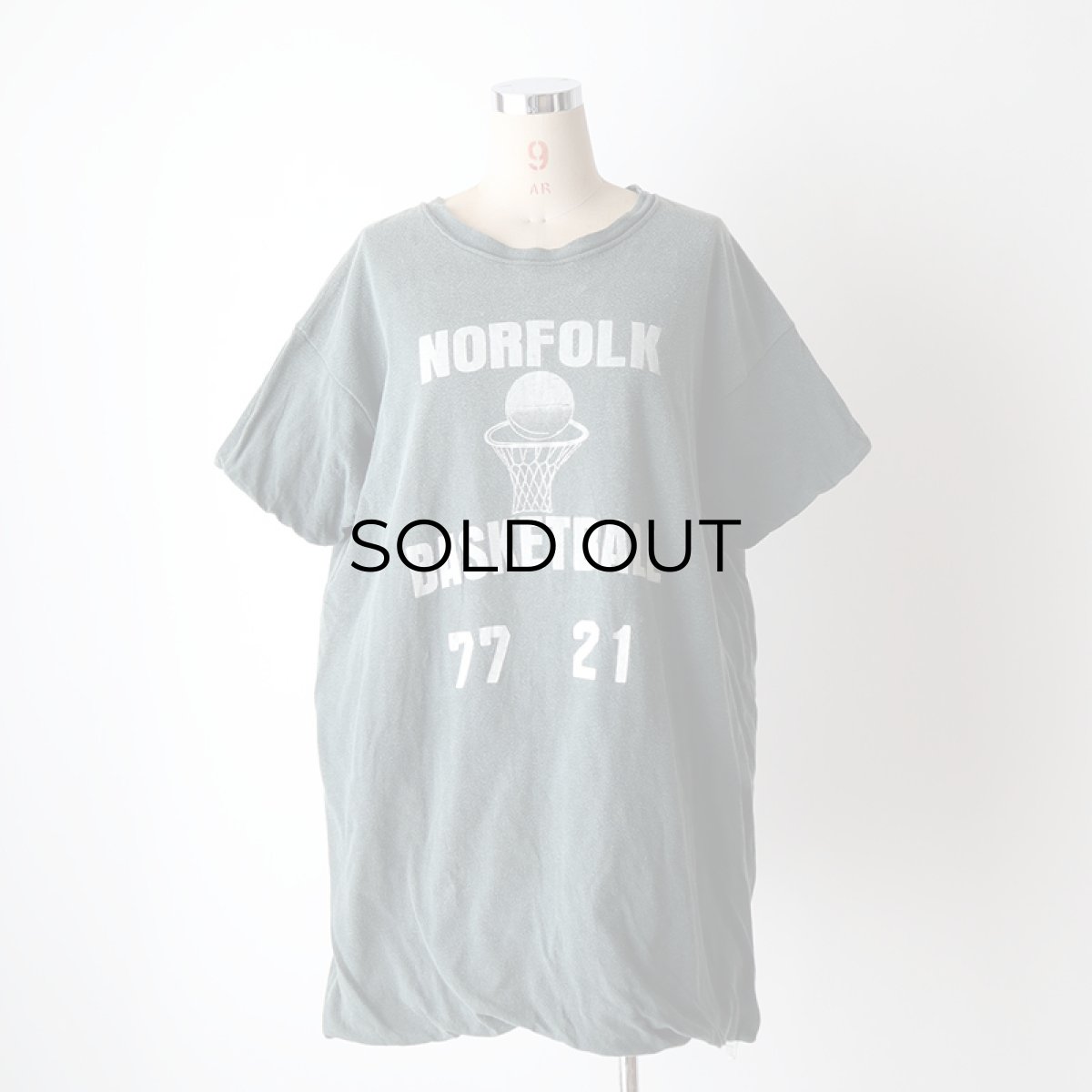 画像16: 70's Sport-T by STEDMAN COTTON PRINT S/S W-FACE TEE "NORFOLK BASKETBALL" 【X-Large】 (16)