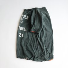 画像2: 70's Sport-T by STEDMAN COTTON PRINT S/S W-FACE TEE "NORFOLK BASKETBALL" 【X-Large】 (2)