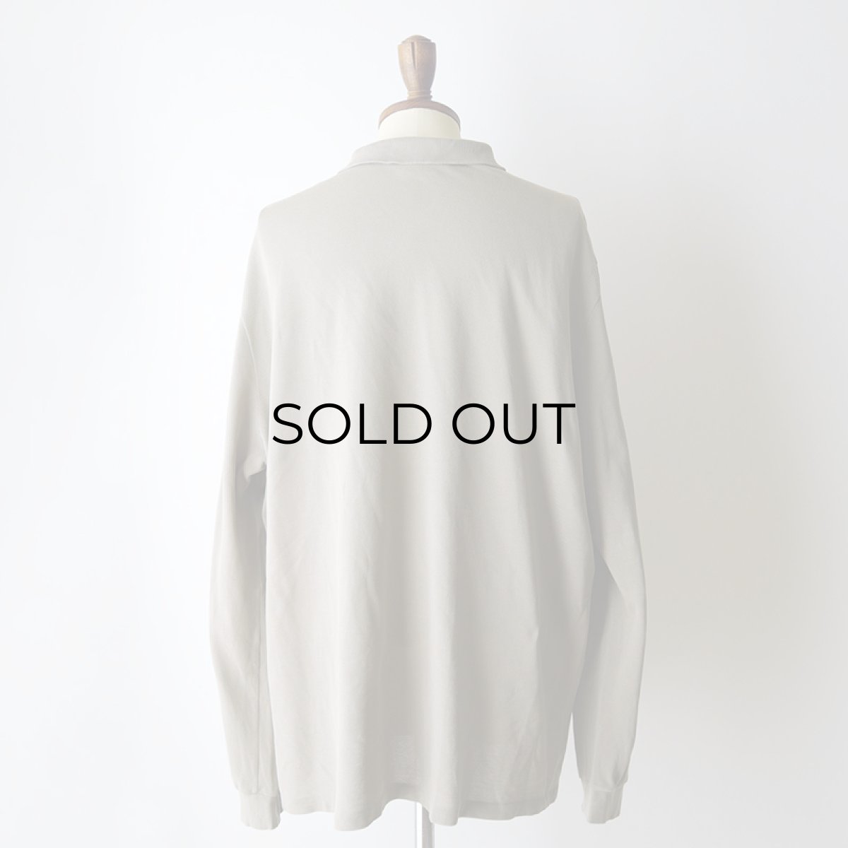 画像10: LACOSTE COTTON MOSS STITCH L/S POLO SHIRT (10)