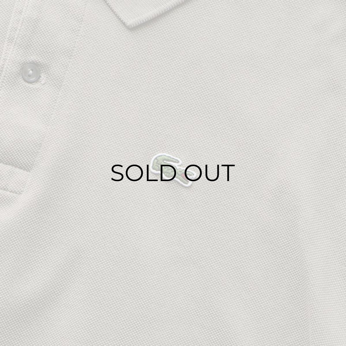 画像5: LACOSTE COTTON MOSS STITCH L/S POLO SHIRT (5)