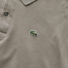 画像5: LACOSTE COTTON MOSS STITCH L/S POLO SHIRT (5)