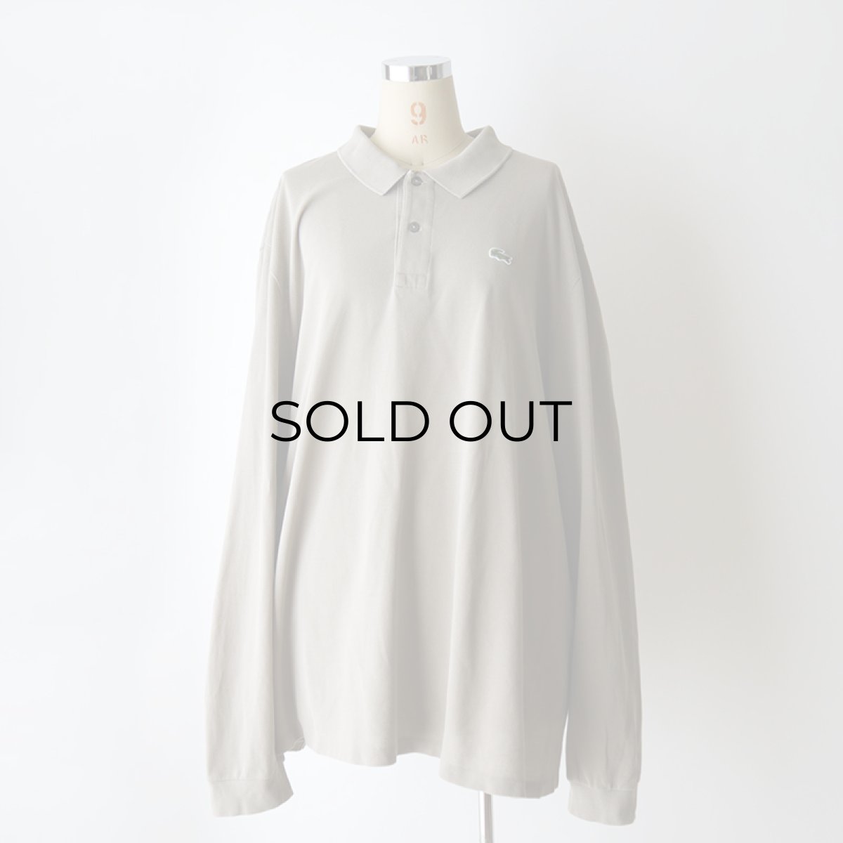 画像11: LACOSTE COTTON MOSS STITCH L/S POLO SHIRT (11)