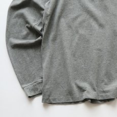画像4: LACOSTE COTTON MOSS STITCH L/S POLO SHIRT (4)