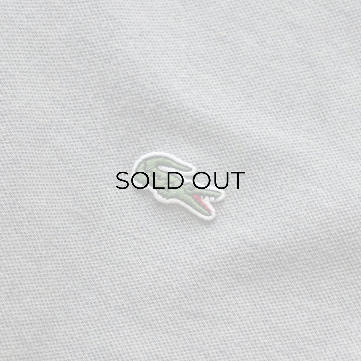 画像6: LACOSTE COTTON MOSS STITCH L/S POLO SHIRT (6)